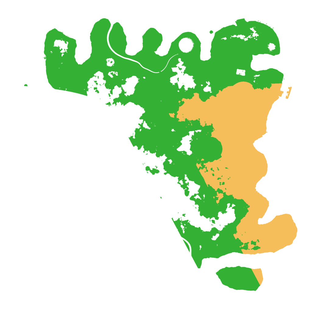 Biome Rust Map: Procedural Map, Size: 3750, Seed: 550634608