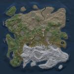 Thumbnail Rust Map: Procedural Map, Size: 3750, Seed: 1411891441, 16 Monuments