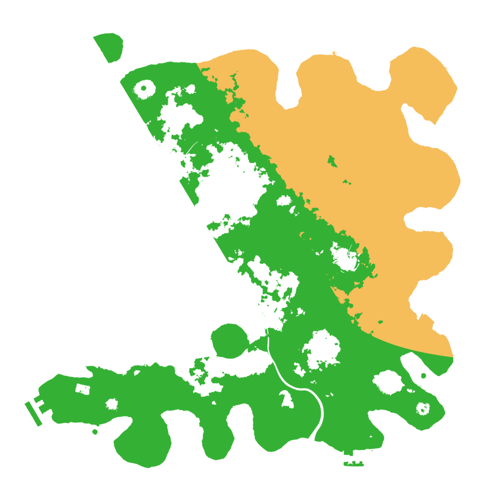 Biome Rust Map: Procedural Map, Size: 3800, Seed: 1846668014