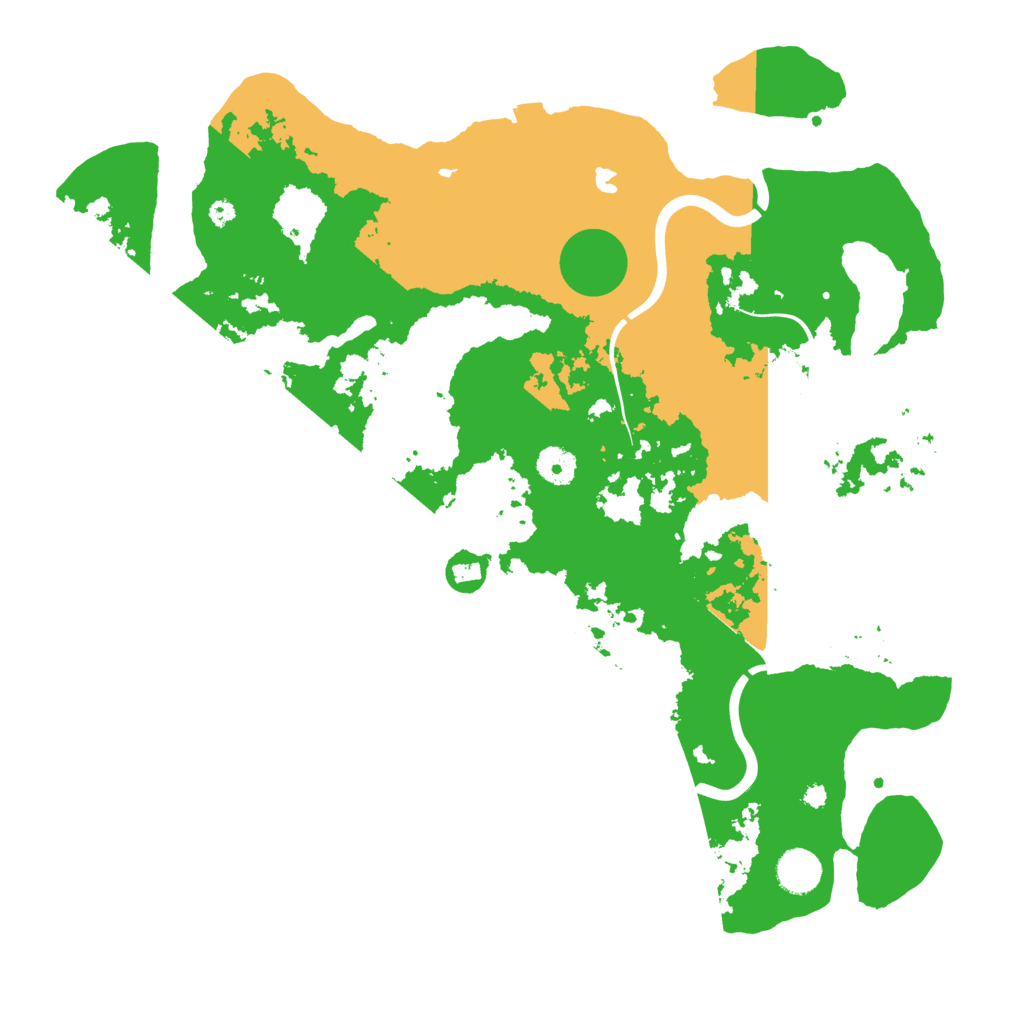 Biome Rust Map: Procedural Map, Size: 4000, Seed: 1128226150