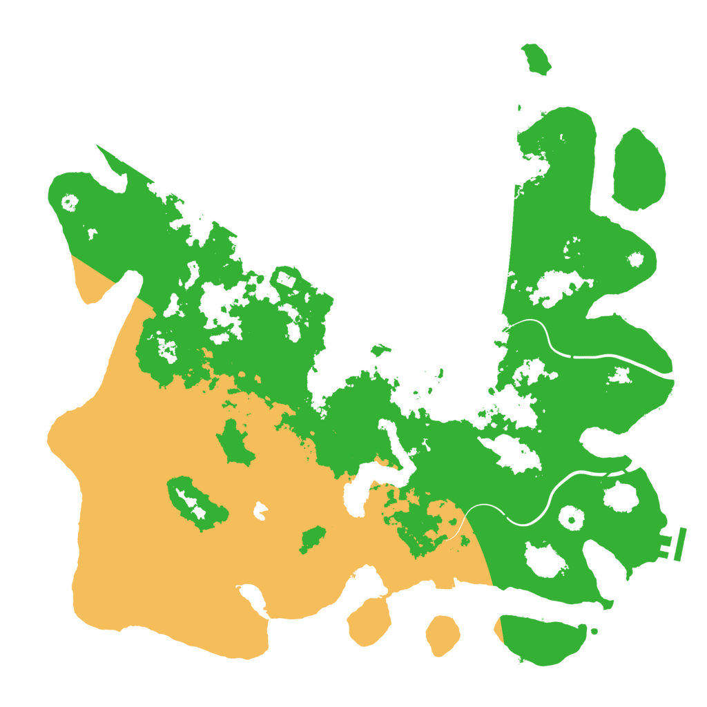 Biome Rust Map: Procedural Map, Size: 4250, Seed: 159635