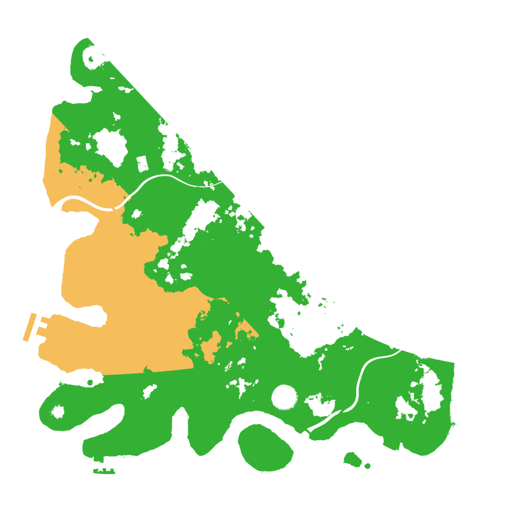 Biome Rust Map: Procedural Map, Size: 3600, Seed: 221