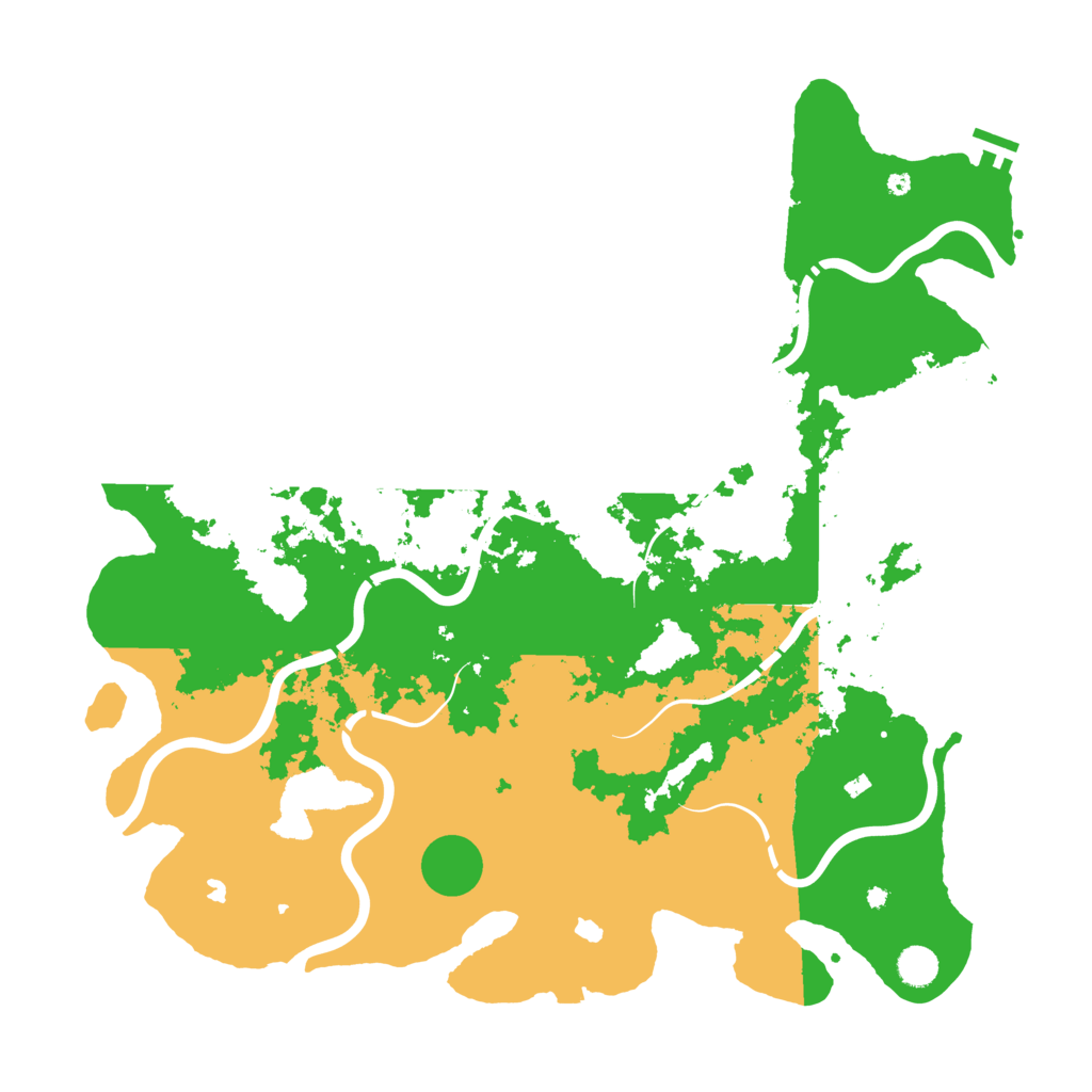 Biome Rust Map: Procedural Map, Size: 4700, Seed: 2149