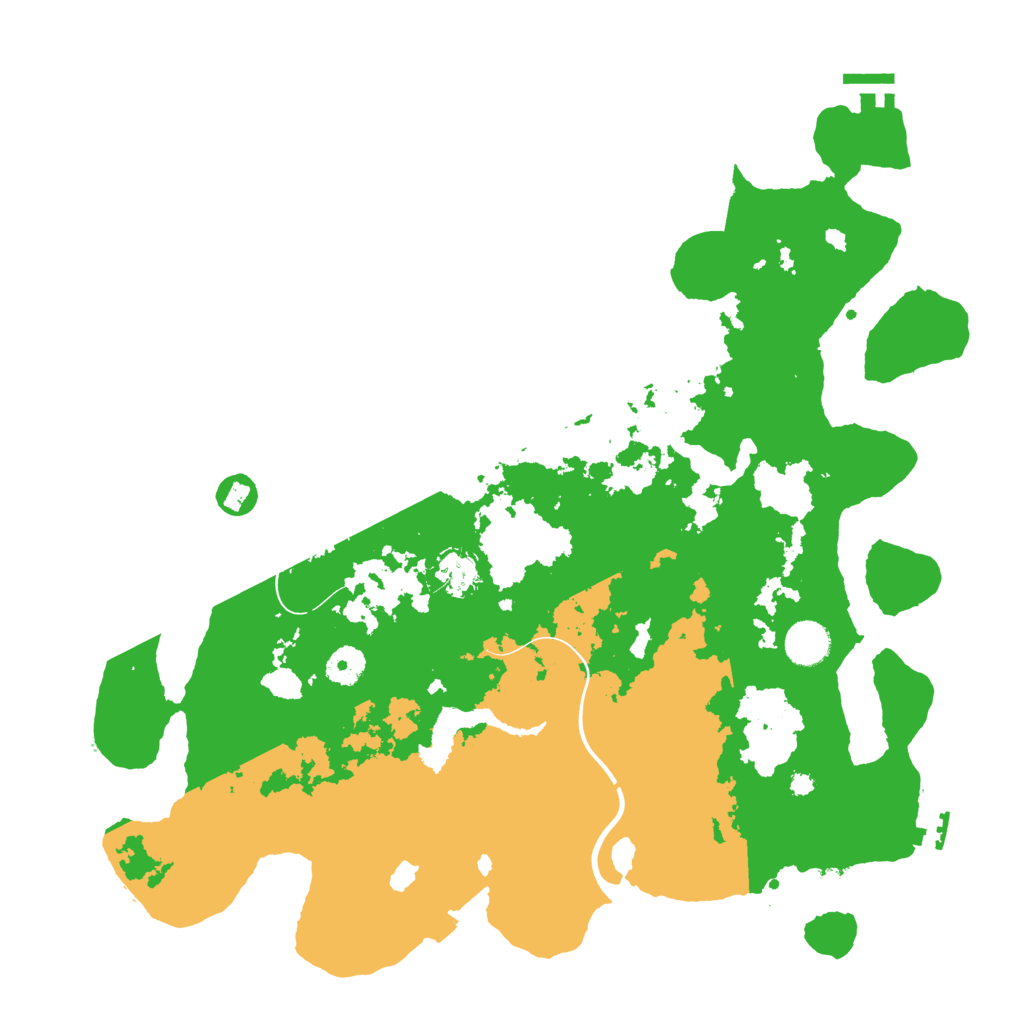 Biome Rust Map: Procedural Map, Size: 4000, Seed: 284709899