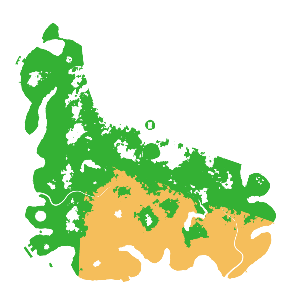 Biome Rust Map: Procedural Map, Size: 4800, Seed: 814275627