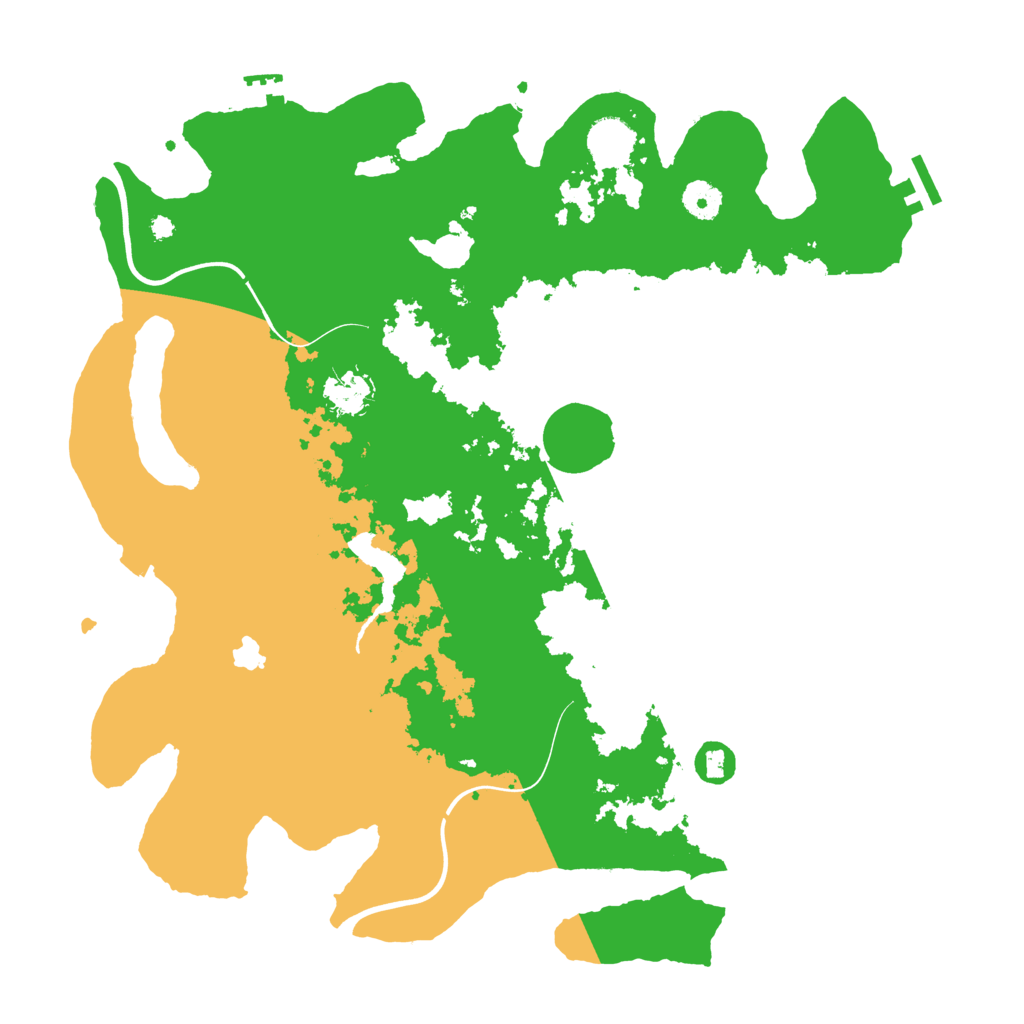 Biome Rust Map: Procedural Map, Size: 4000, Seed: 1022612103