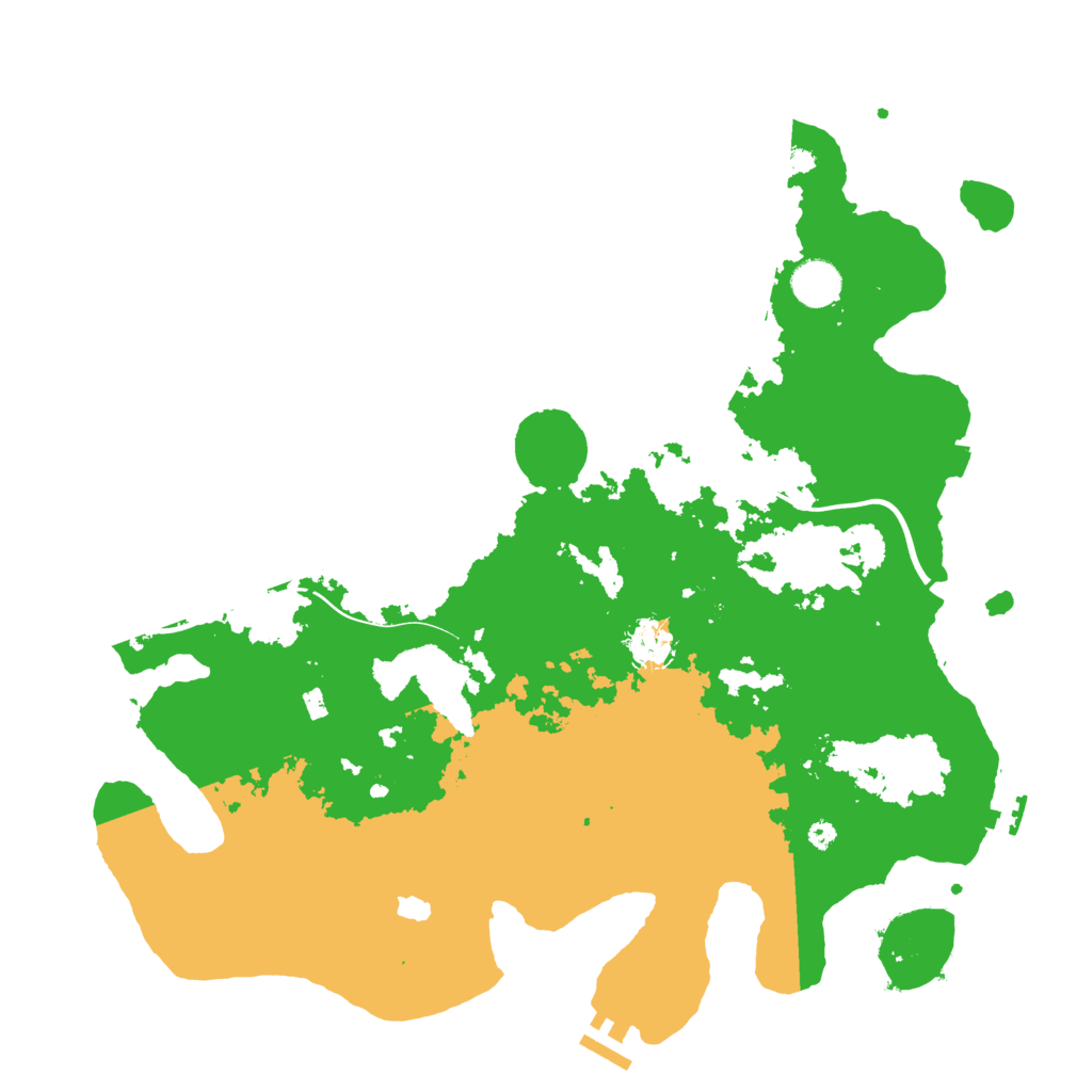 Biome Rust Map: Procedural Map, Size: 4000, Seed: 1383599826