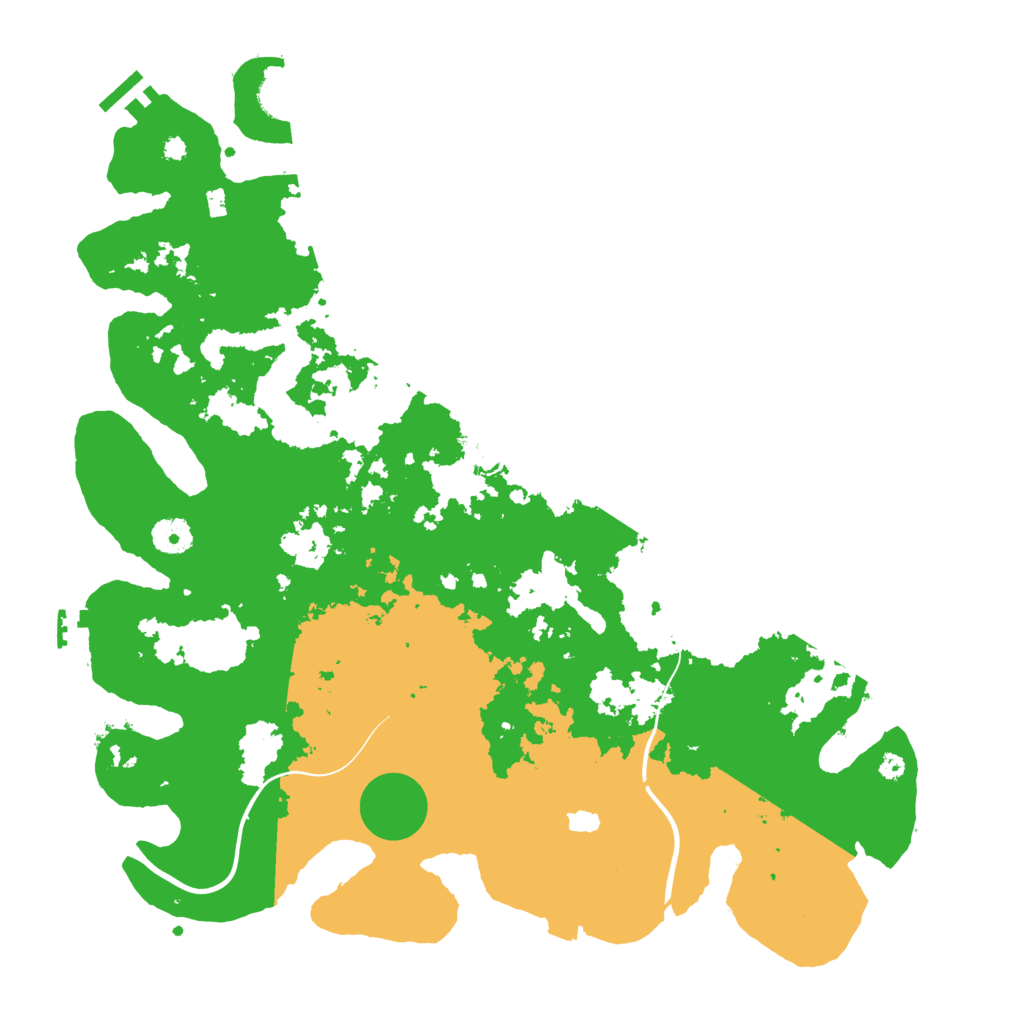 Biome Rust Map: Procedural Map, Size: 4000, Seed: 1524527609