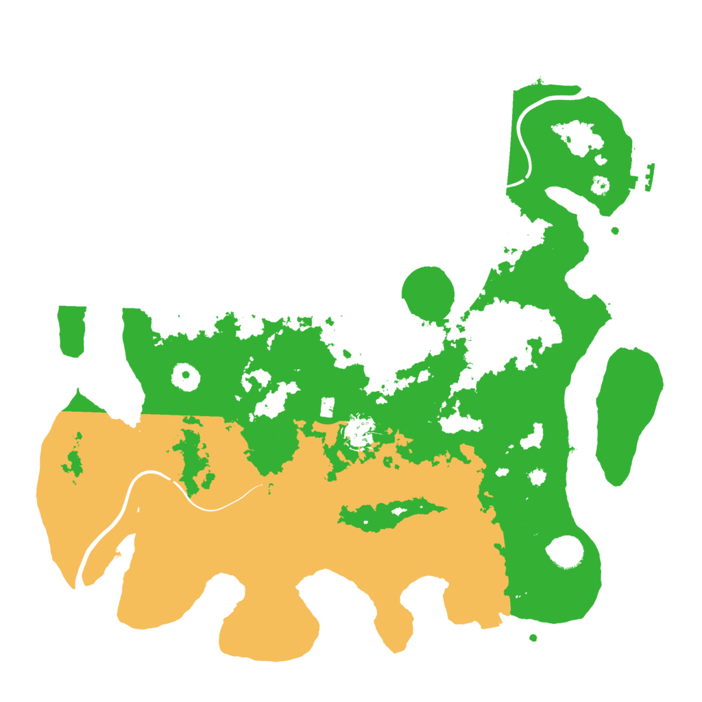 Biome Rust Map: Procedural Map, Size: 3750, Seed: 1823771085