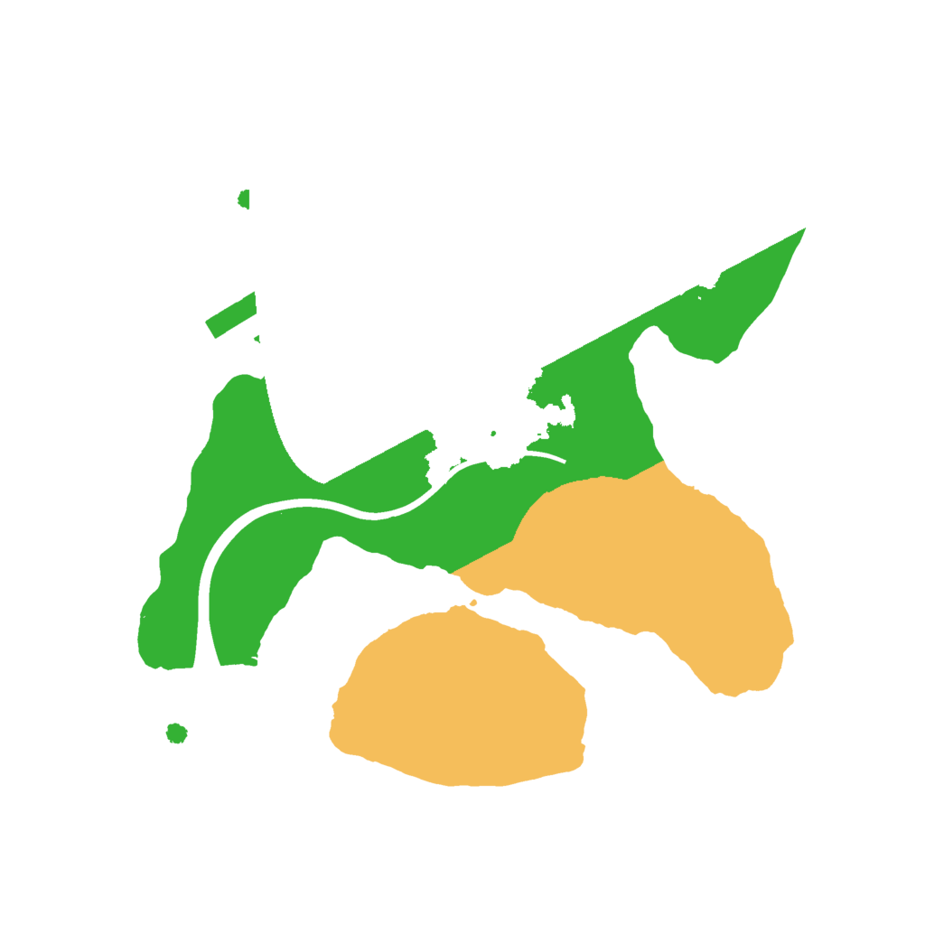 Biome Rust Map: Procedural Map, Size: 1800, Seed: 62541