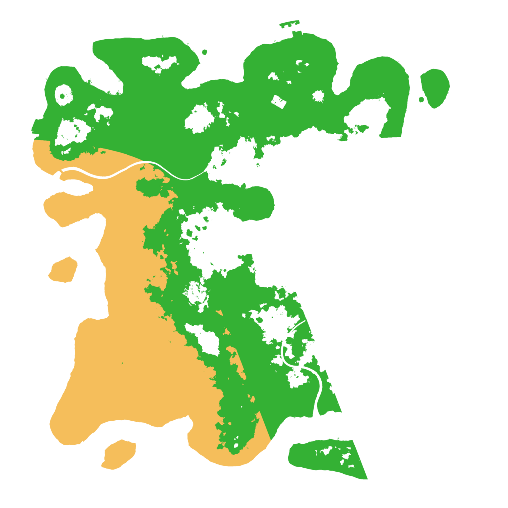 Biome Rust Map: Procedural Map, Size: 3900, Seed: 2009664160