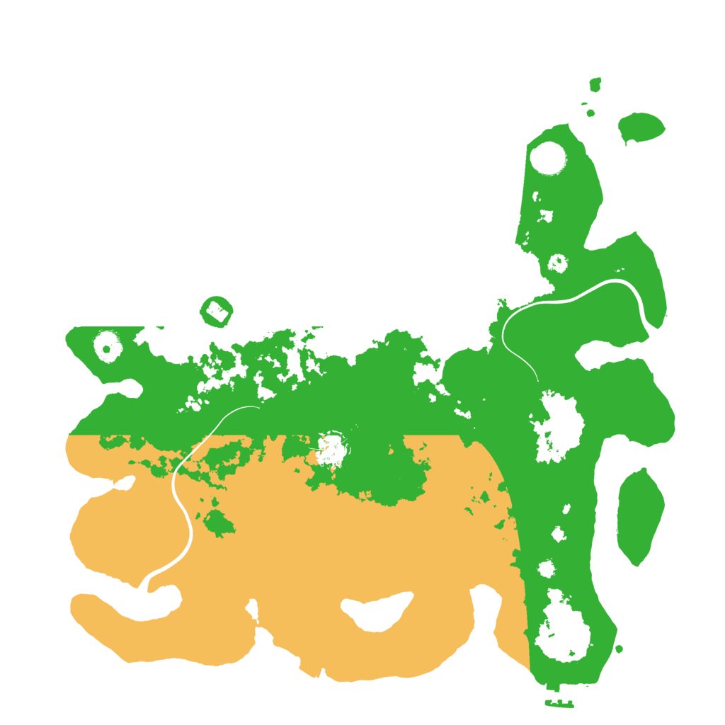 Biome Rust Map: Procedural Map, Size: 3800, Seed: 1538405877