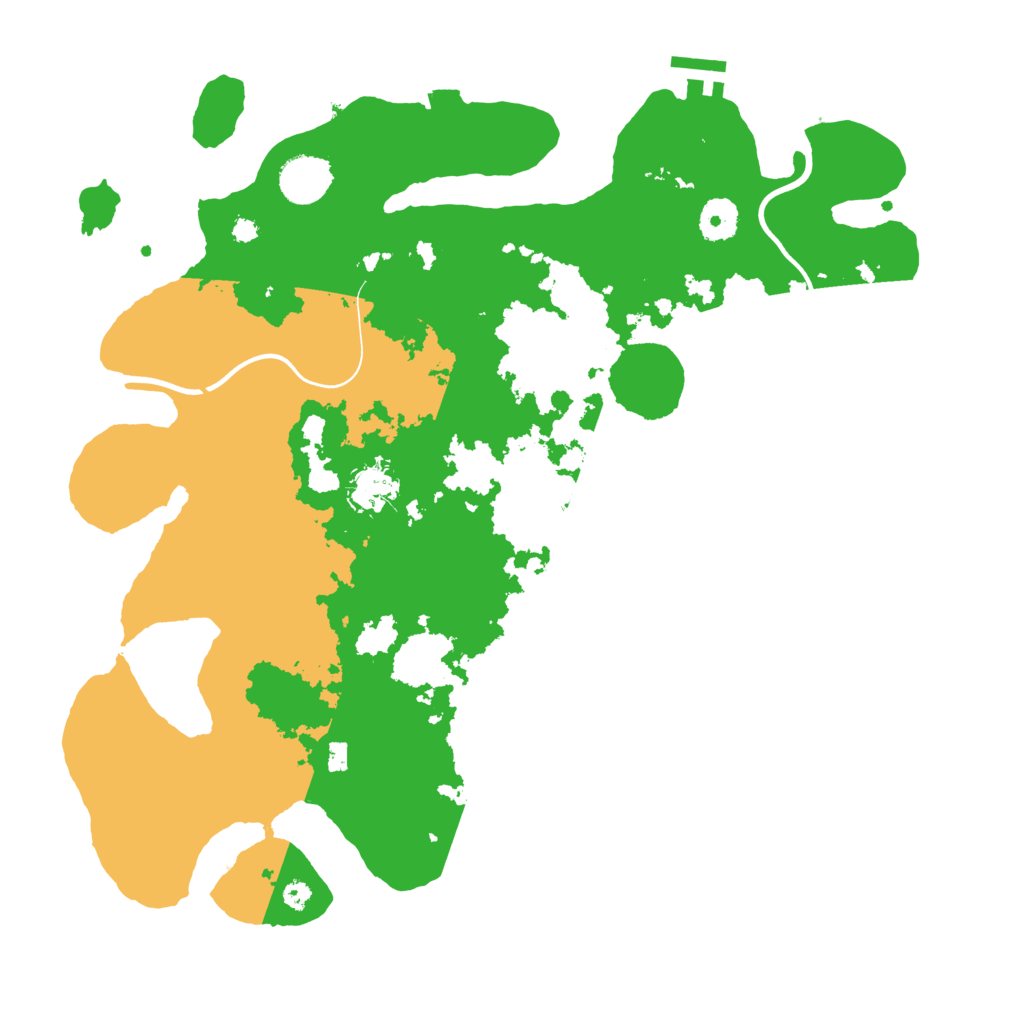 Biome Rust Map: Procedural Map, Size: 3750, Seed: 1455223411