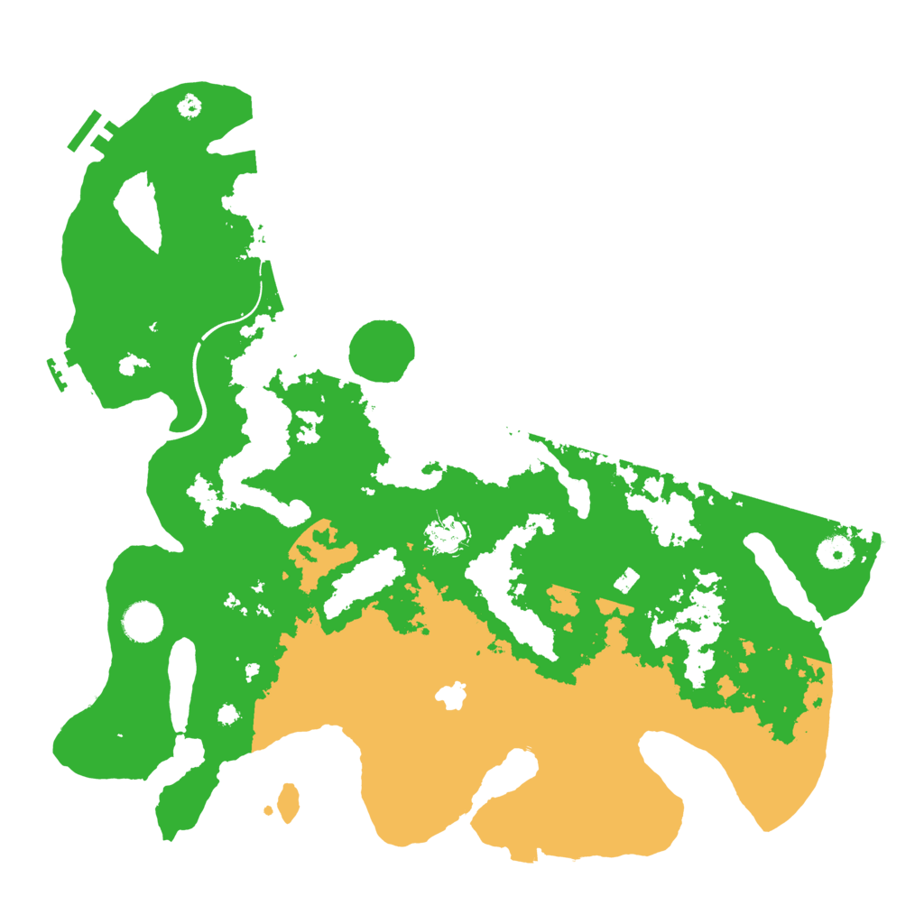 Biome Rust Map: Procedural Map, Size: 4000, Seed: 116967851