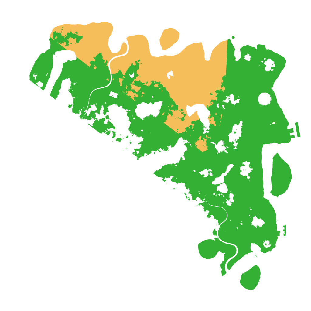 Biome Rust Map: Procedural Map, Size: 4250, Seed: 5381851
