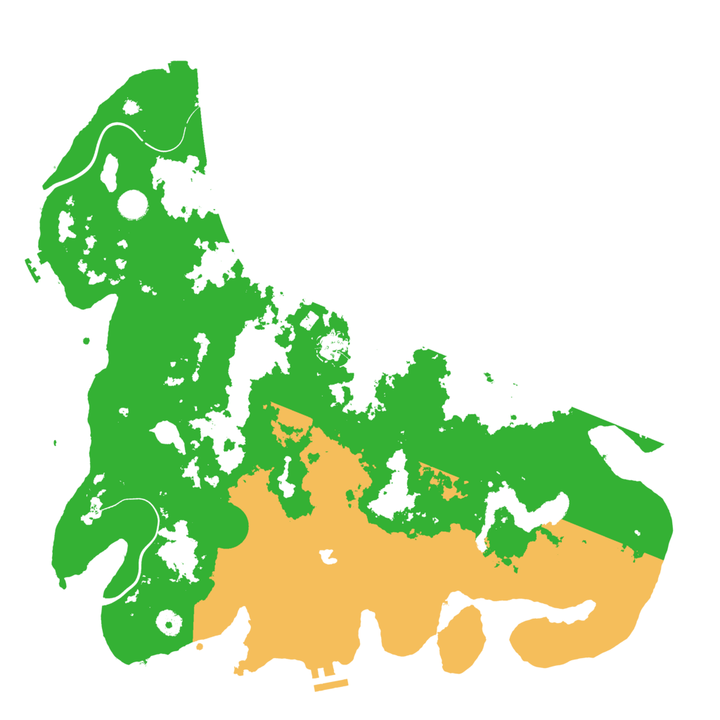 Biome Rust Map: Procedural Map, Size: 4250, Seed: 20022025