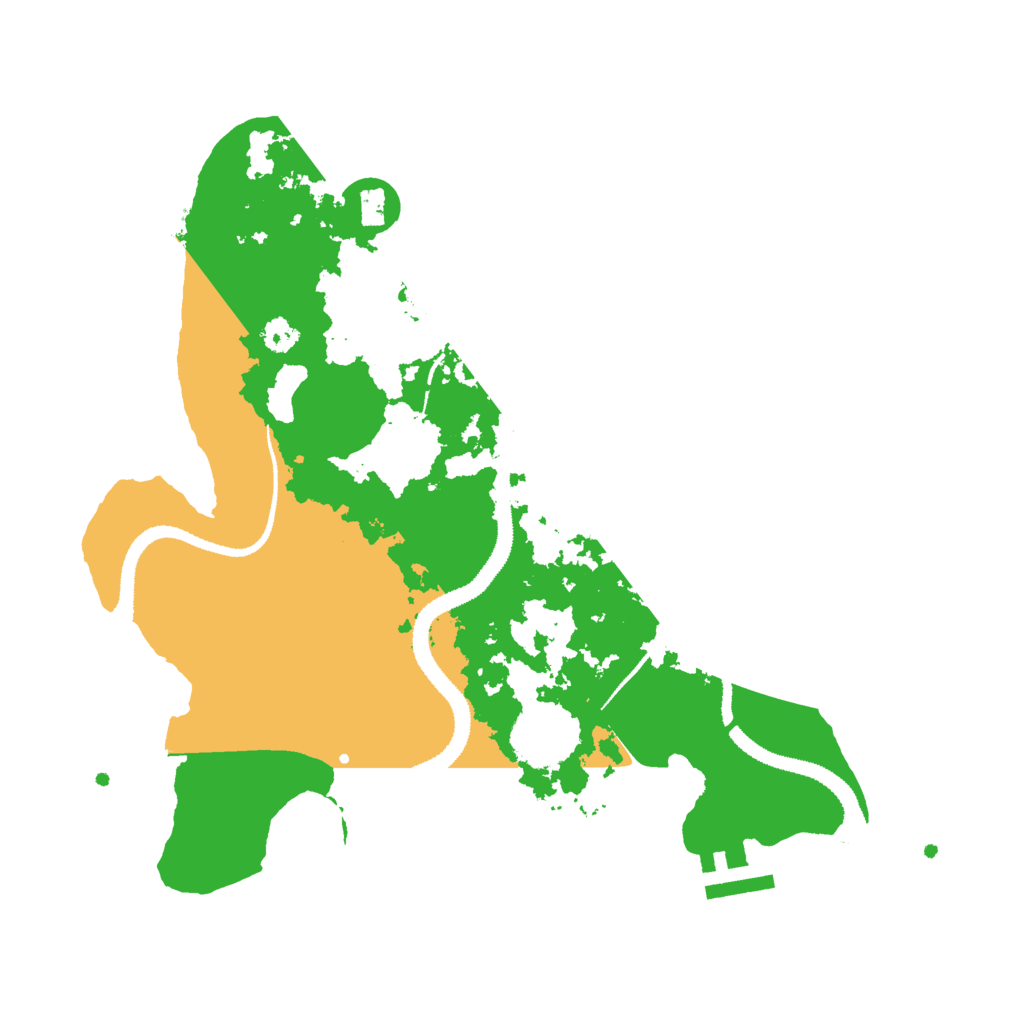 Biome Rust Map: Procedural Map, Size: 3000, Seed: 1651161477