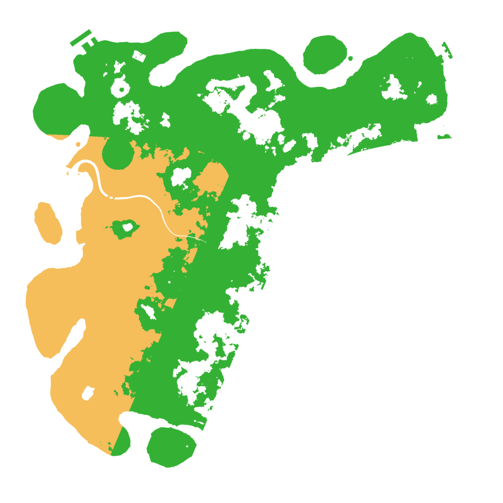 Biome Rust Map: Procedural Map, Size: 4250, Seed: 2002637183