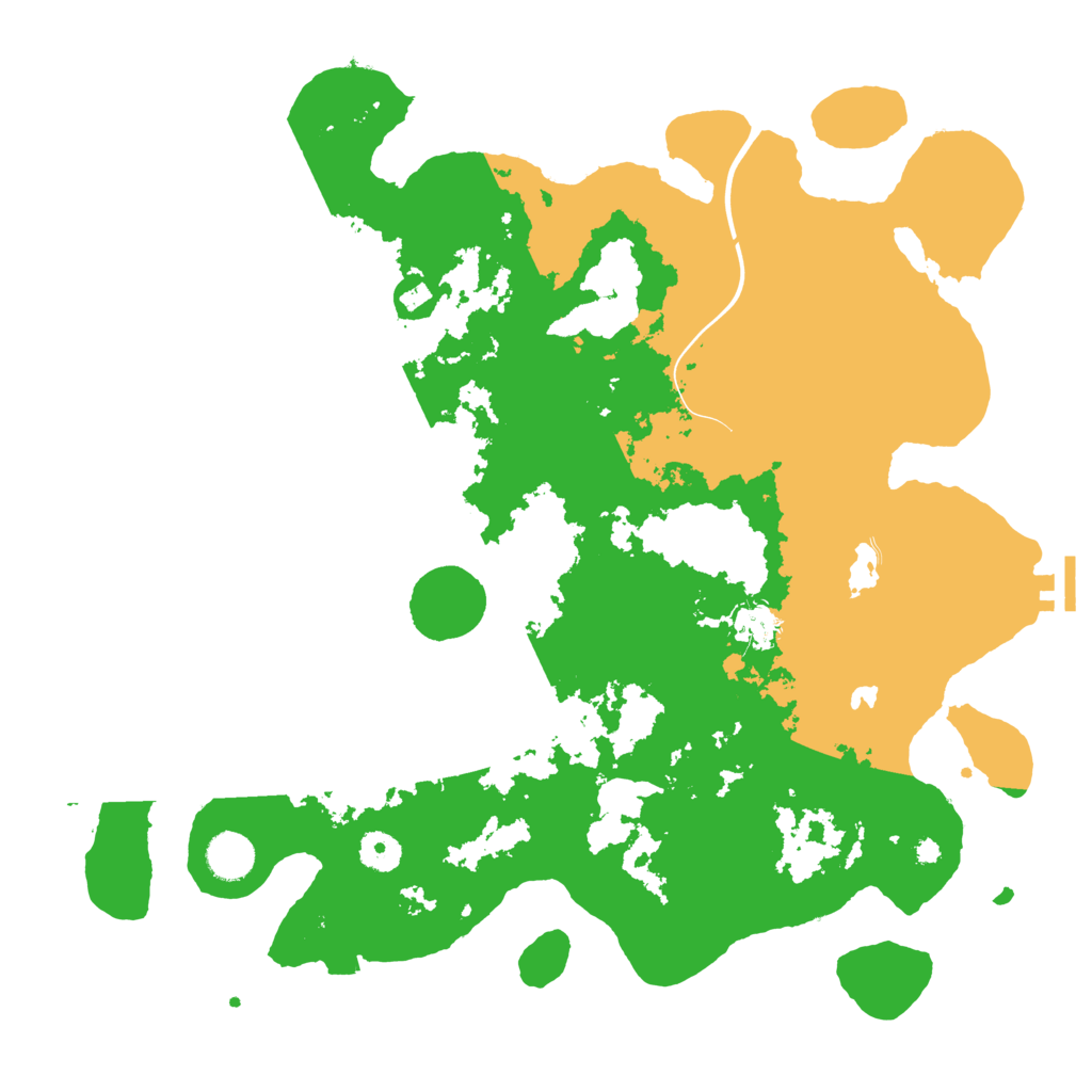 Biome Rust Map: Procedural Map, Size: 4000, Seed: 1043863206