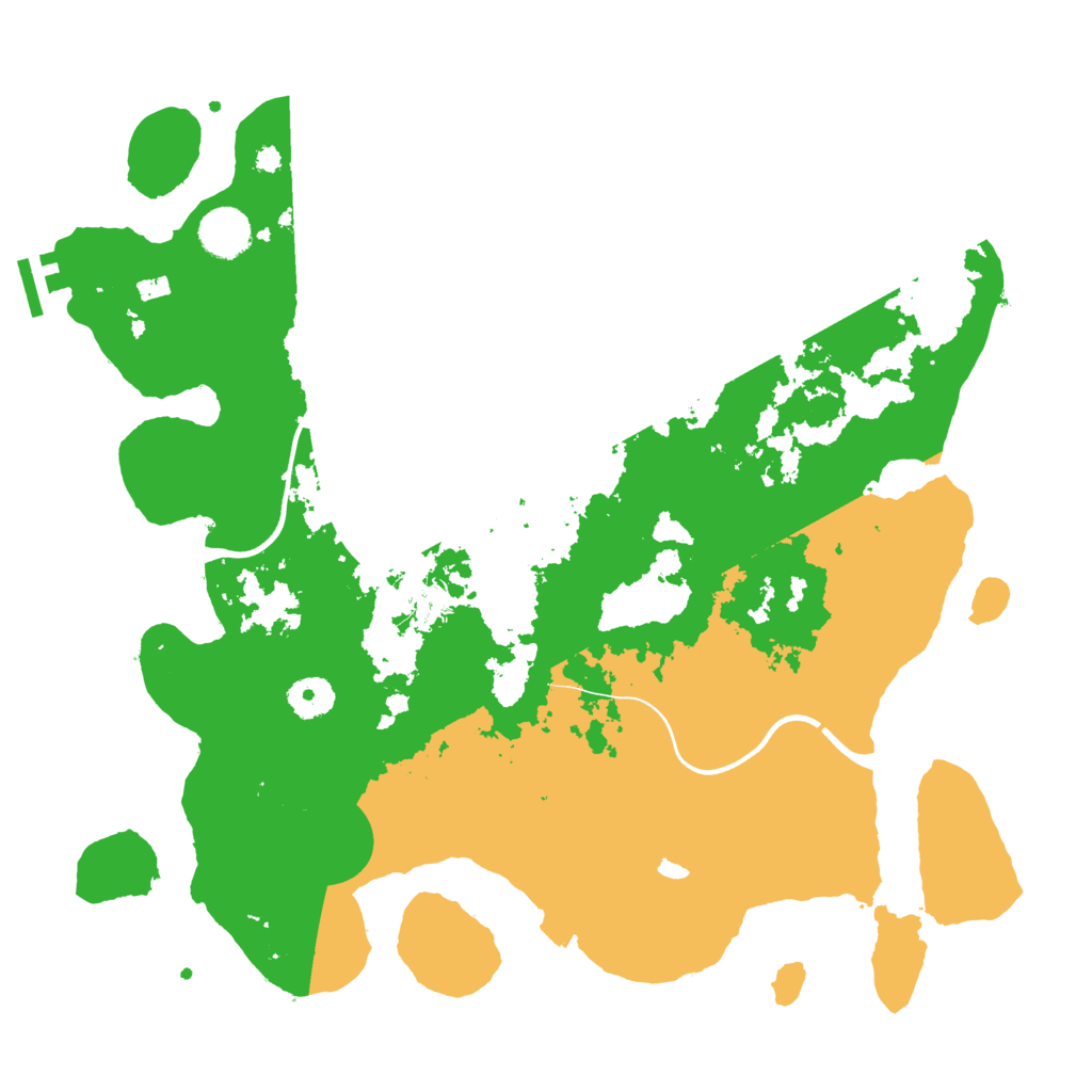 Biome Rust Map: Procedural Map, Size: 3750, Seed: 995004401