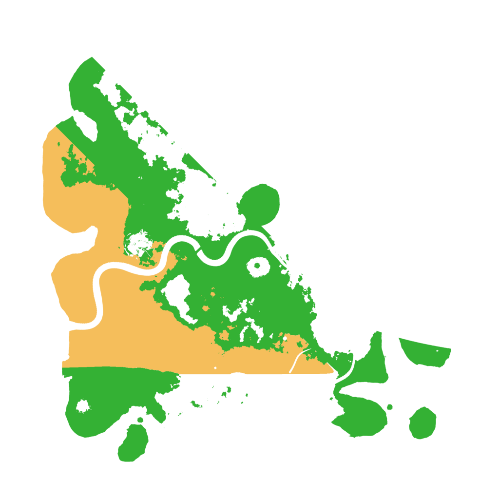 Biome Rust Map: Procedural Map, Size: 3500, Seed: 900417876