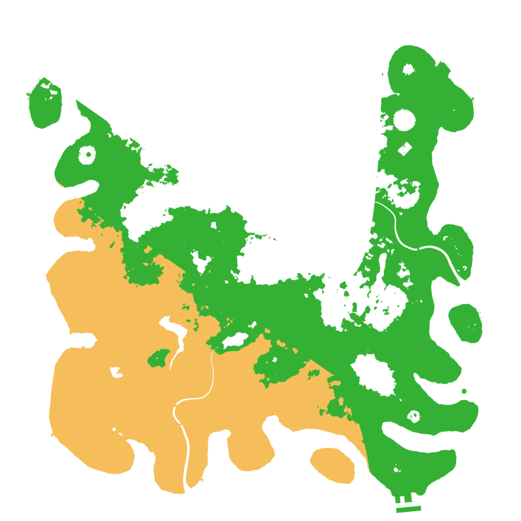 Biome Rust Map: Procedural Map, Size: 4250, Seed: 357305752