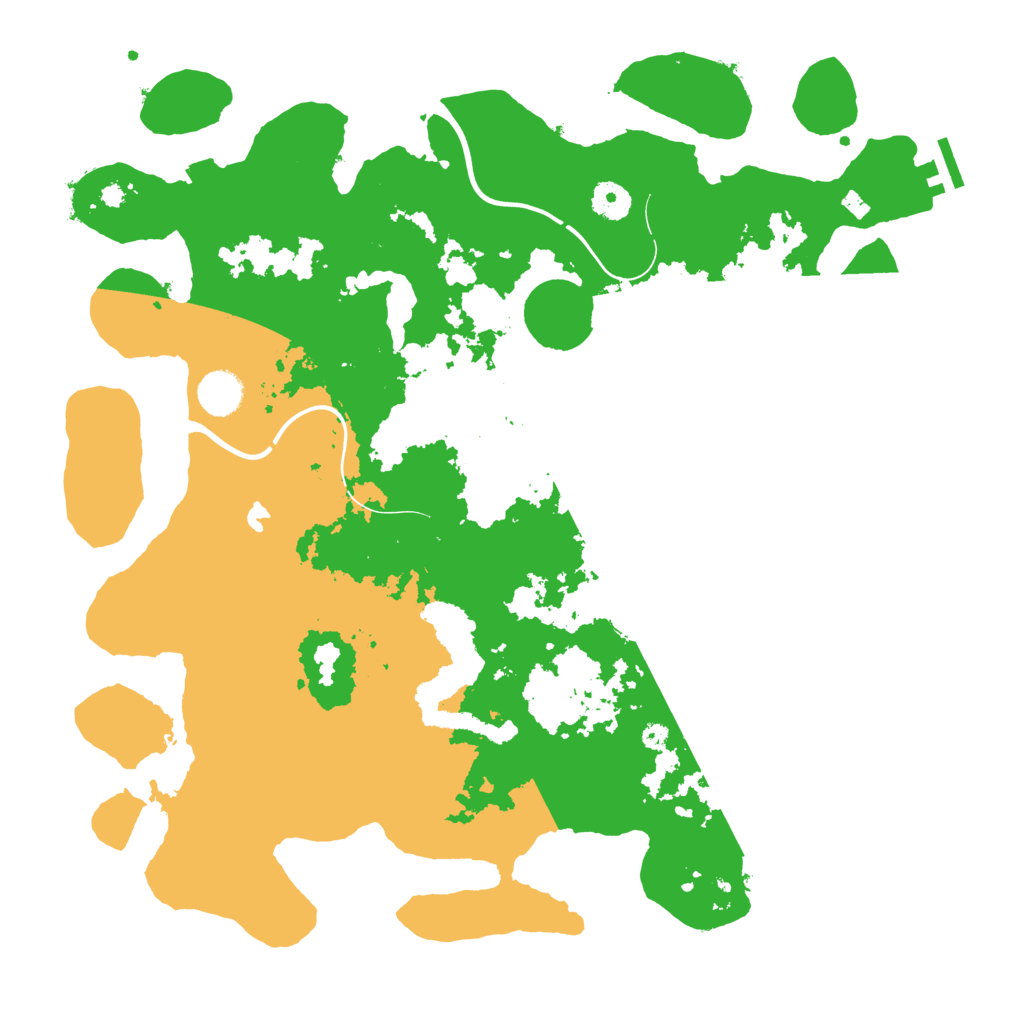 Biome Rust Map: Procedural Map, Size: 4000, Seed: 1552664944