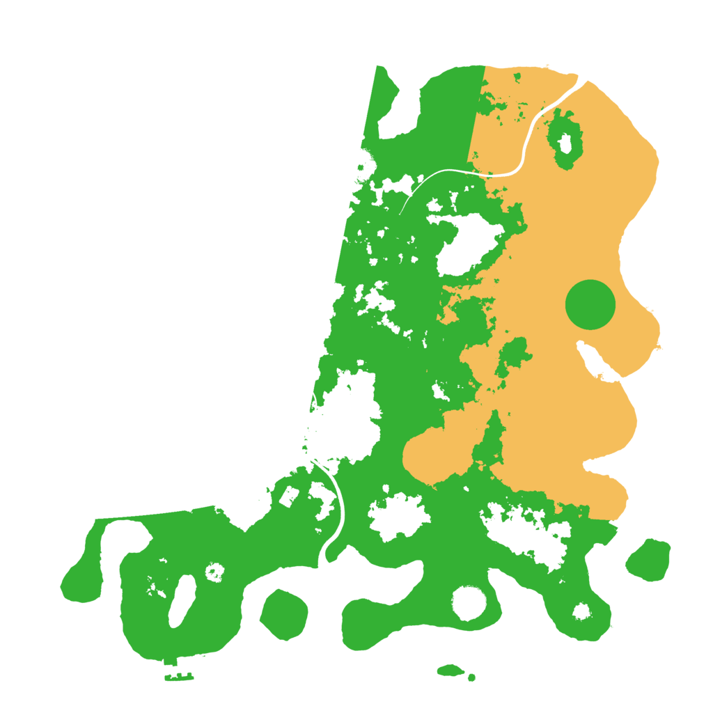 Biome Rust Map: Procedural Map, Size: 3750, Seed: 1492934641