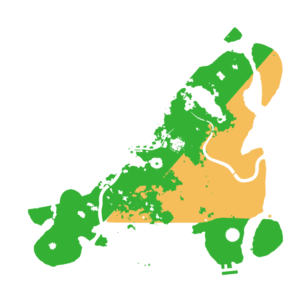 Biome Rust Map: Procedural Map, Size: 3800, Seed: 1318984489