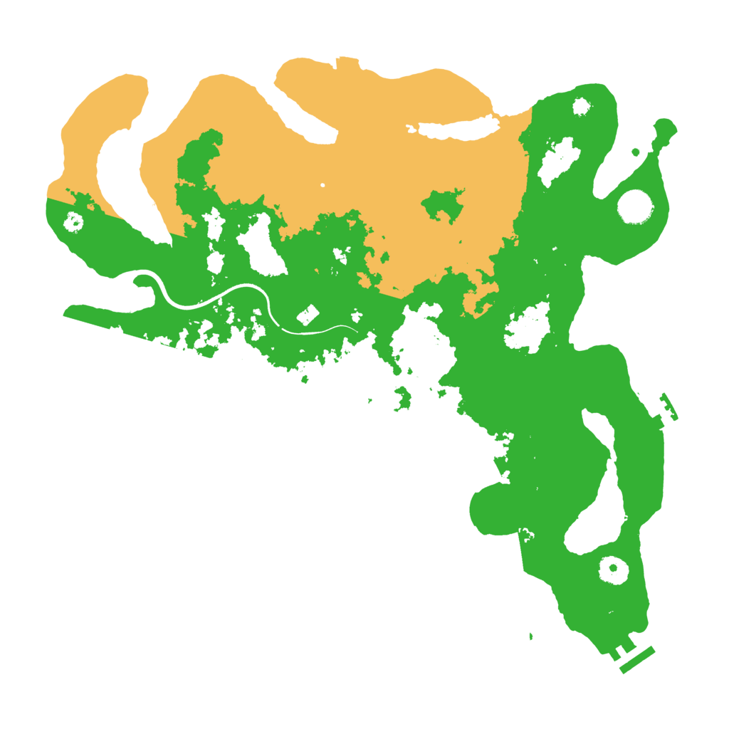 Biome Rust Map: Procedural Map, Size: 3750, Seed: 160371703