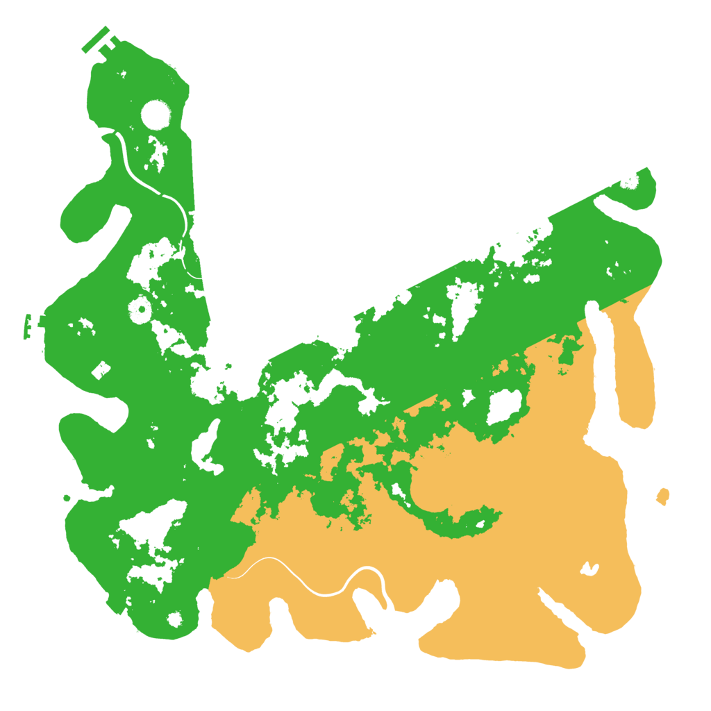 Biome Rust Map: Procedural Map, Size: 4250, Seed: 682518176