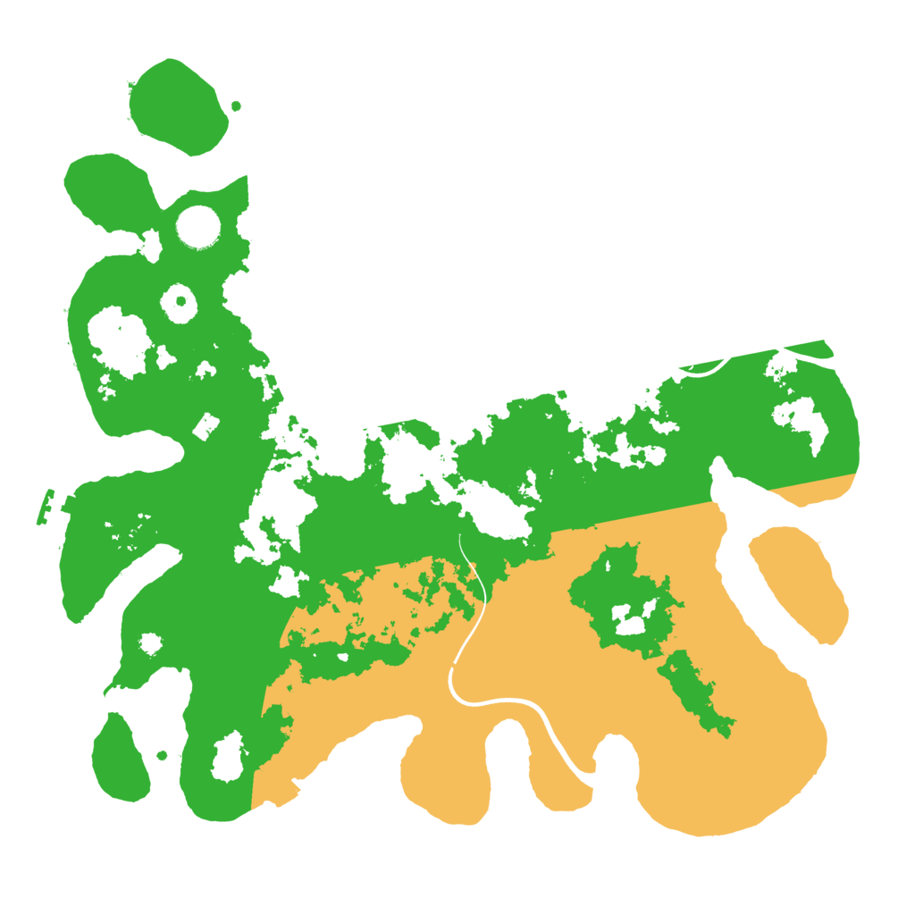 Biome Rust Map: Procedural Map, Size: 3700, Seed: 1587348446