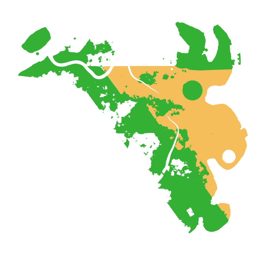 Biome Rust Map: Procedural Map, Size: 3500, Seed: 1851678989