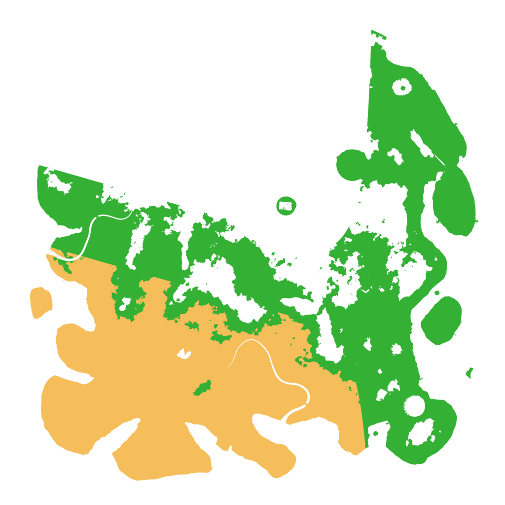 Biome Rust Map: Procedural Map, Size: 4250, Seed: 1364874357