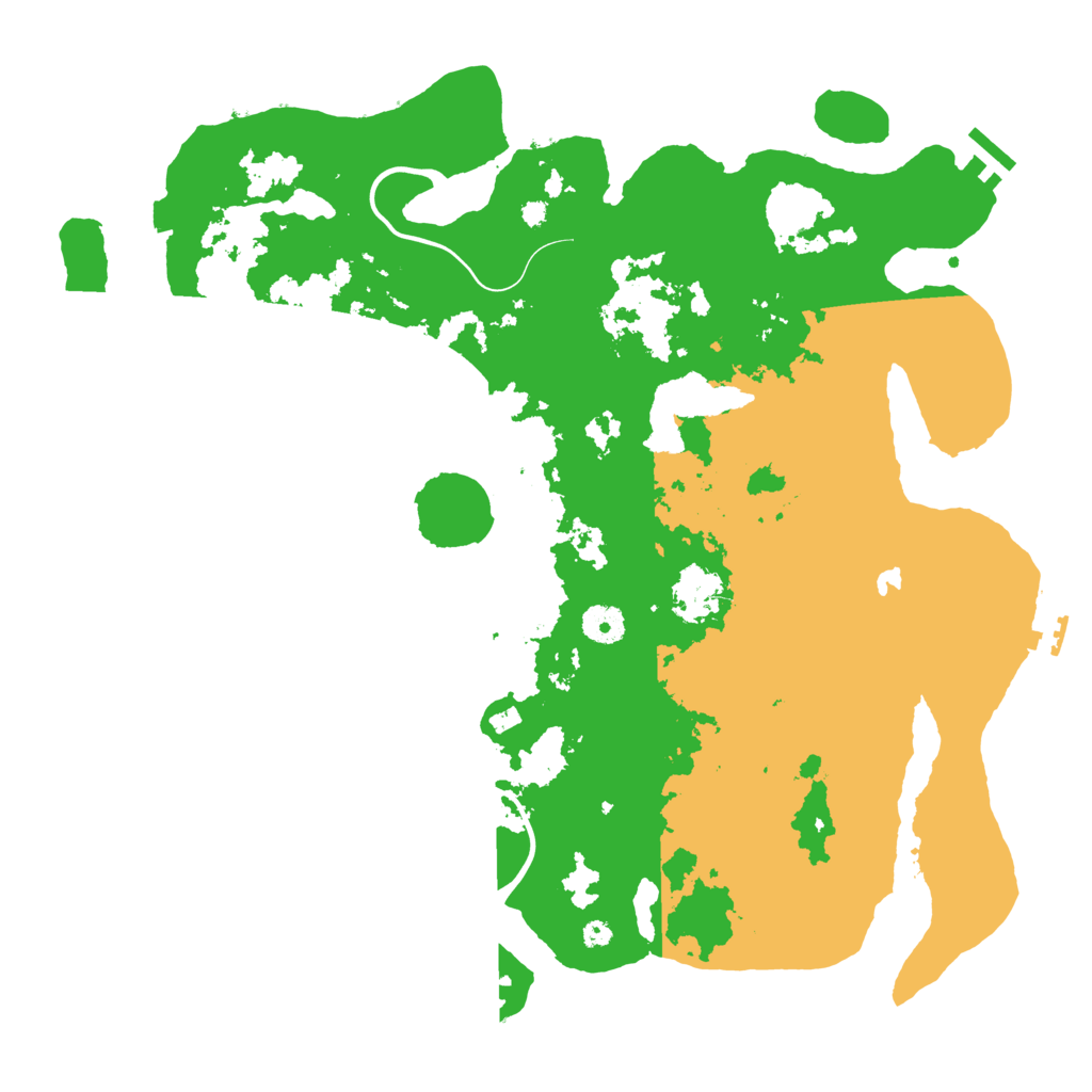 Biome Rust Map: Procedural Map, Size: 4000, Seed: 222198307