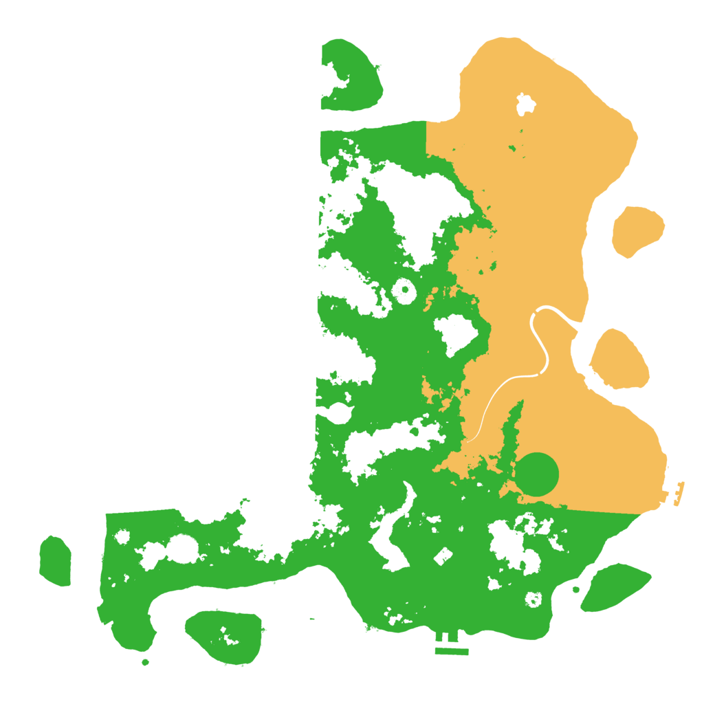 Biome Rust Map: Procedural Map, Size: 4250, Seed: 1126803054