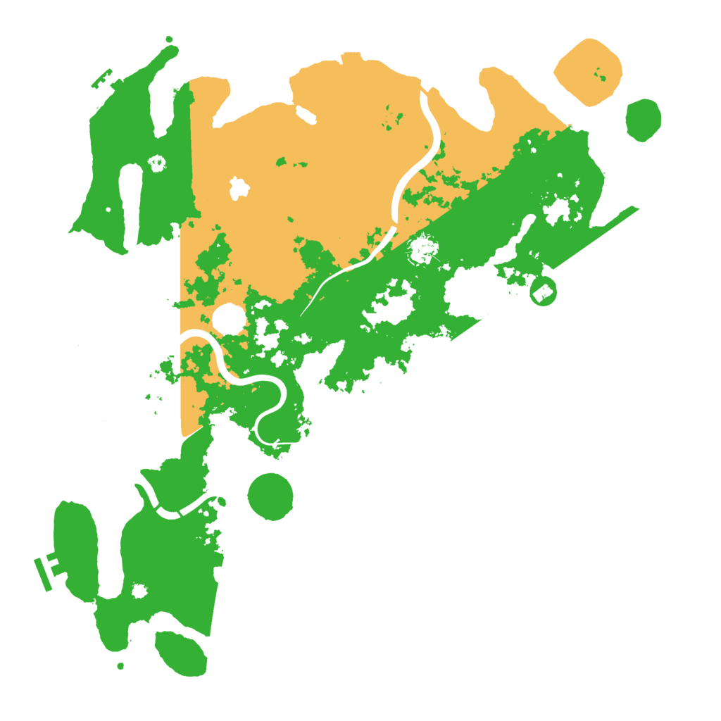Biome Rust Map: Procedural Map, Size: 4250, Seed: 2069421799
