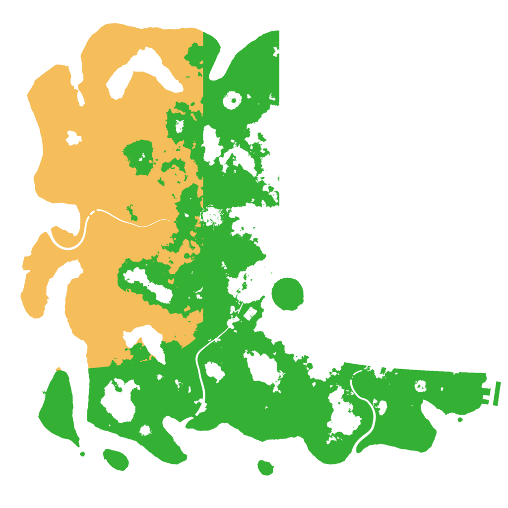 Biome Rust Map: Procedural Map, Size: 4250, Seed: 590713516