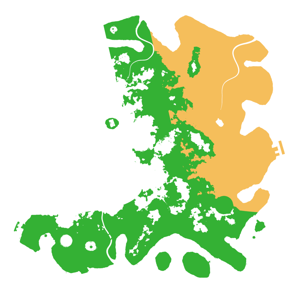 Biome Rust Map: Procedural Map, Size: 4250, Seed: 799828251