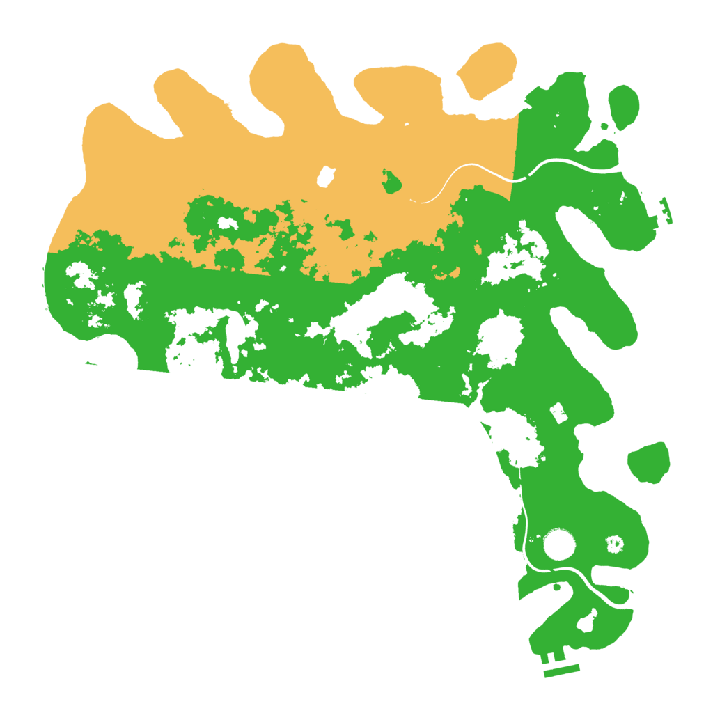 Biome Rust Map: Procedural Map, Size: 4000, Seed: 1559057669