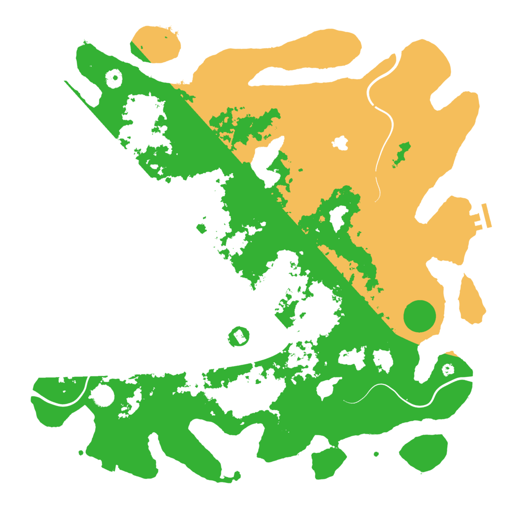 Biome Rust Map: Procedural Map, Size: 4250, Seed: 726672349