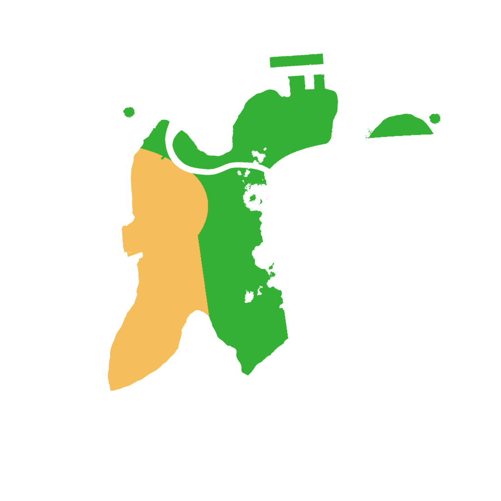 Biome Rust Map: Procedural Map, Size: 1900, Seed: 457924129