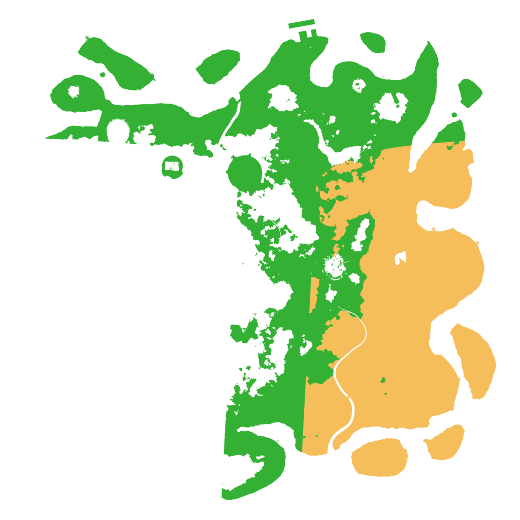 Biome Rust Map: Procedural Map, Size: 4000, Seed: 1940035855
