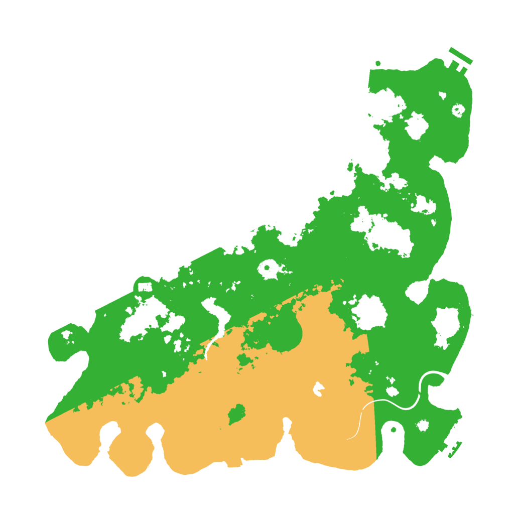 Biome Rust Map: Procedural Map, Size: 4000, Seed: 1088920354