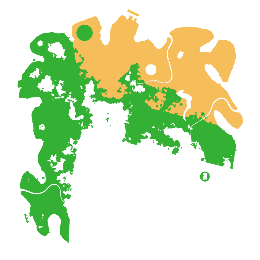 Biome Rust Map: Procedural Map, Size: 4250, Seed: 1565612459