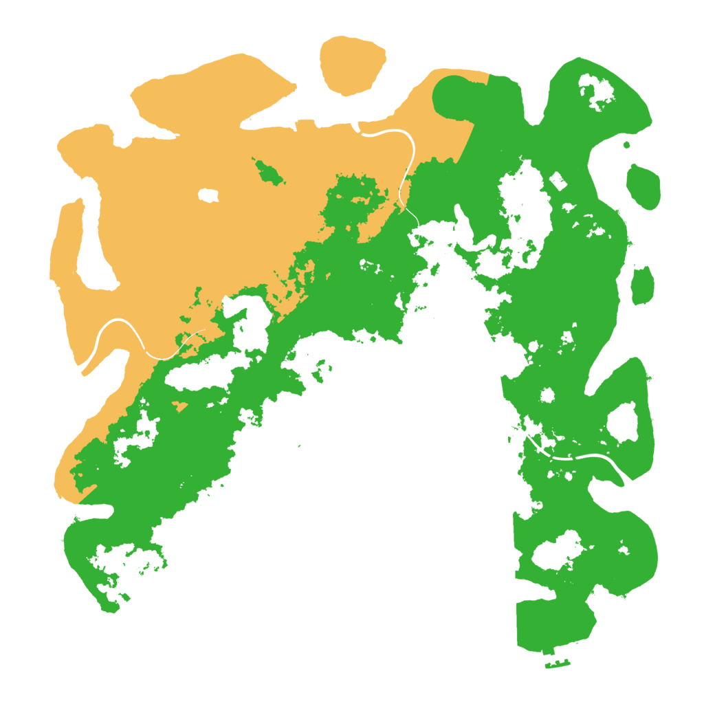 Biome Rust Map: Procedural Map, Size: 4250, Seed: 1441739895