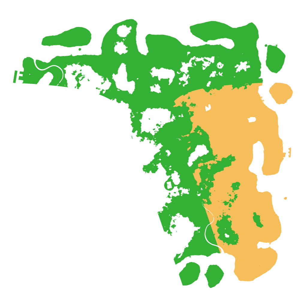 Biome Rust Map: Procedural Map, Size: 4800, Seed: 80107472