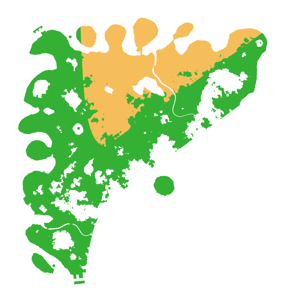 Biome Rust Map: Procedural Map, Size: 4250, Seed: 632939875