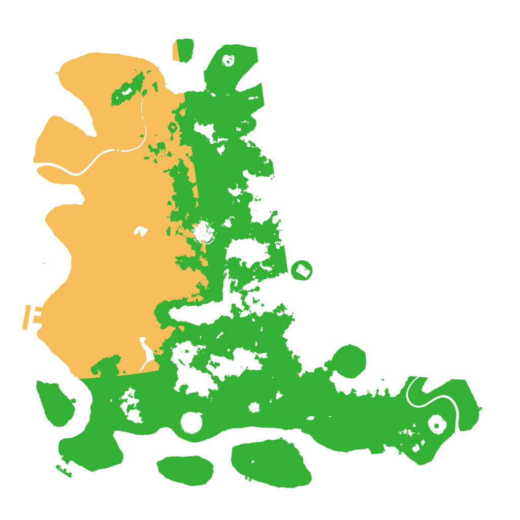 Biome Rust Map: Procedural Map, Size: 4250, Seed: 897585