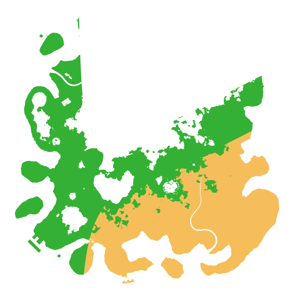 Biome Rust Map: Procedural Map, Size: 3800, Seed: 327008771